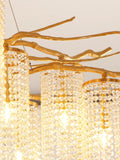 Forest Dawn Brass Branch Chandelier - L 63″ x W 31.5″ x H 17.7″Dark Copperlampmodern