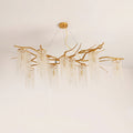 Forest Dawn Brass Branch Chandelier - L 63″ x W 31.5″ x H 17.7″Dark Copperlampmodern