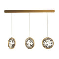 Gold Crystal Staircase Chandelier - lampmodern