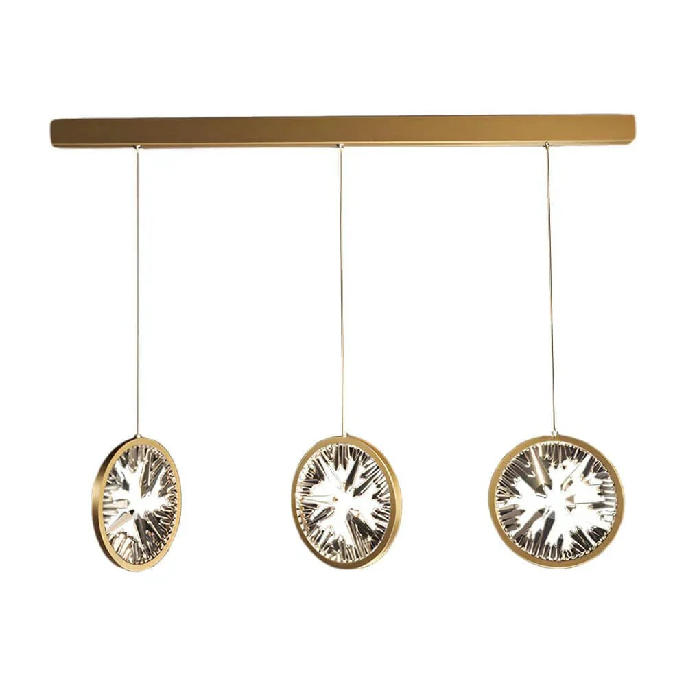 Gold Crystal Staircase Chandelier - lampmodern