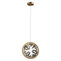 Gold Crystal Staircase Chandelier - lampmodern
