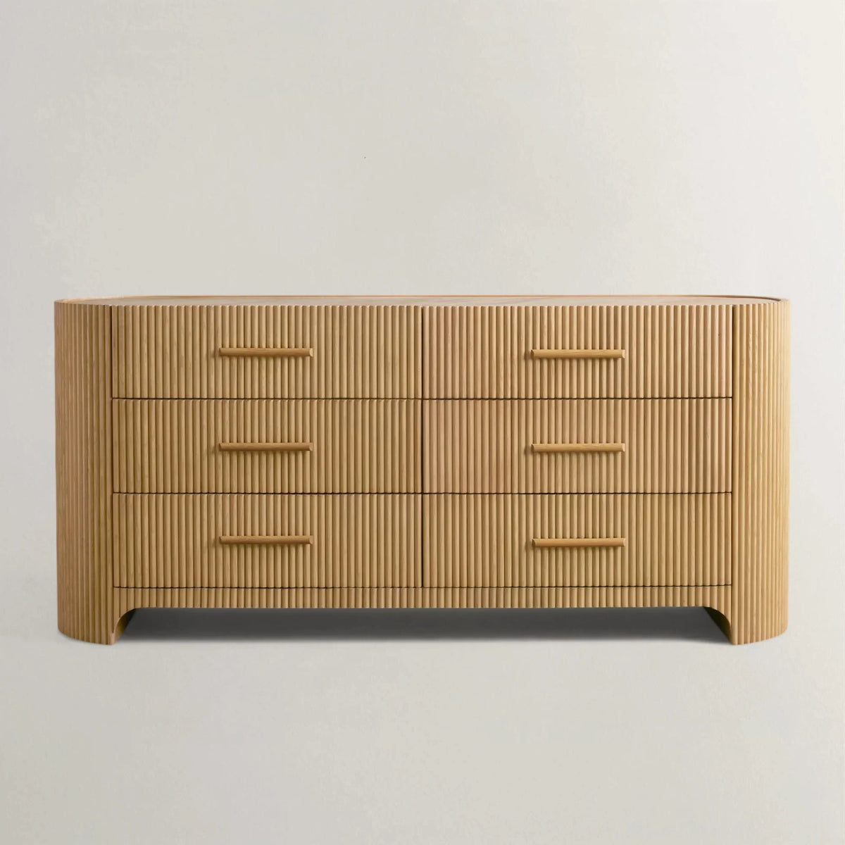 Astor Six Drawer Dresser - Lamp Modern