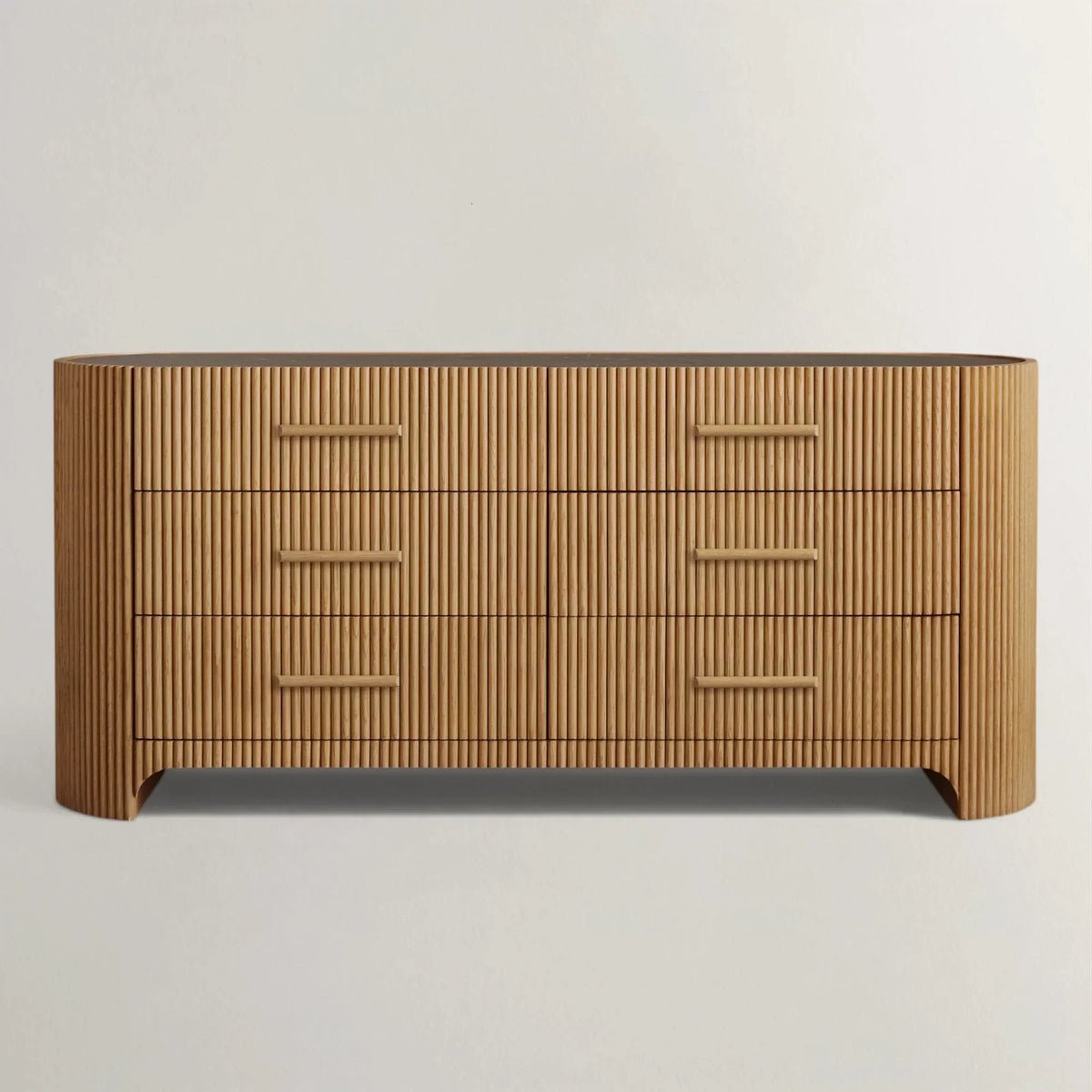 Astor Six Drawer Dresser - Lamp Modern