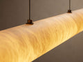 Halima Alabaster Linear Chandelier - lampmodern