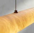 Halima Linear Alabaster Chandelier - lampmodern