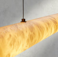 Halima Linear Alabaster Chandelier - lampmodern