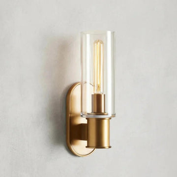 Harlin Wall Sconce in Clear - lampmodern
