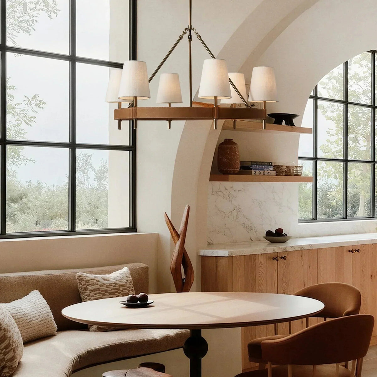 Hastings Round Chandelier - lampmodern