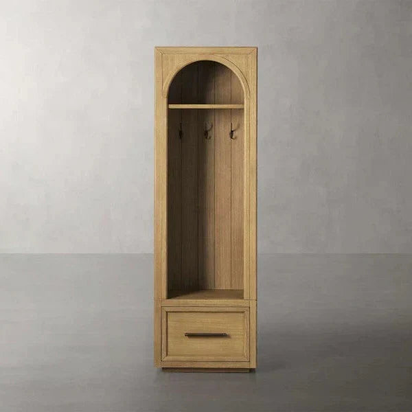 Hattie Single Entryway Cabinet in Oak 25"W - Lamp Modern