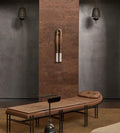 Horsehair Sconce - lampmodern