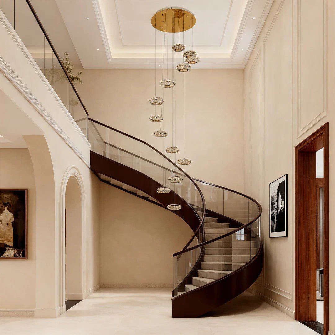 Italian Style Chandeliers Duplex Luxury Ceiling Lights - lampmodern