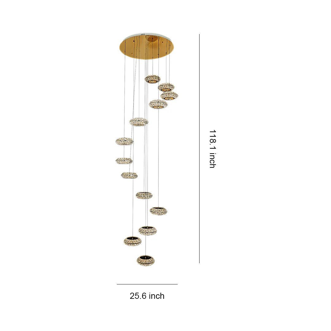 Italian Style Chandeliers Duplex Luxury Ceiling Lights - lampmodern