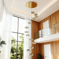 Italian Style Chandeliers Duplex Luxury Ceiling Lights - lampmodern