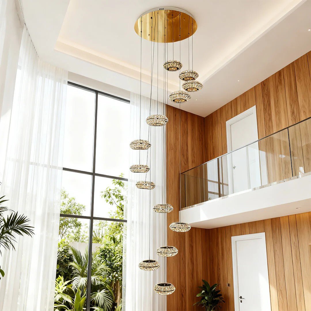 Italian Style Chandeliers Duplex Luxury Ceiling Lights - lampmodern