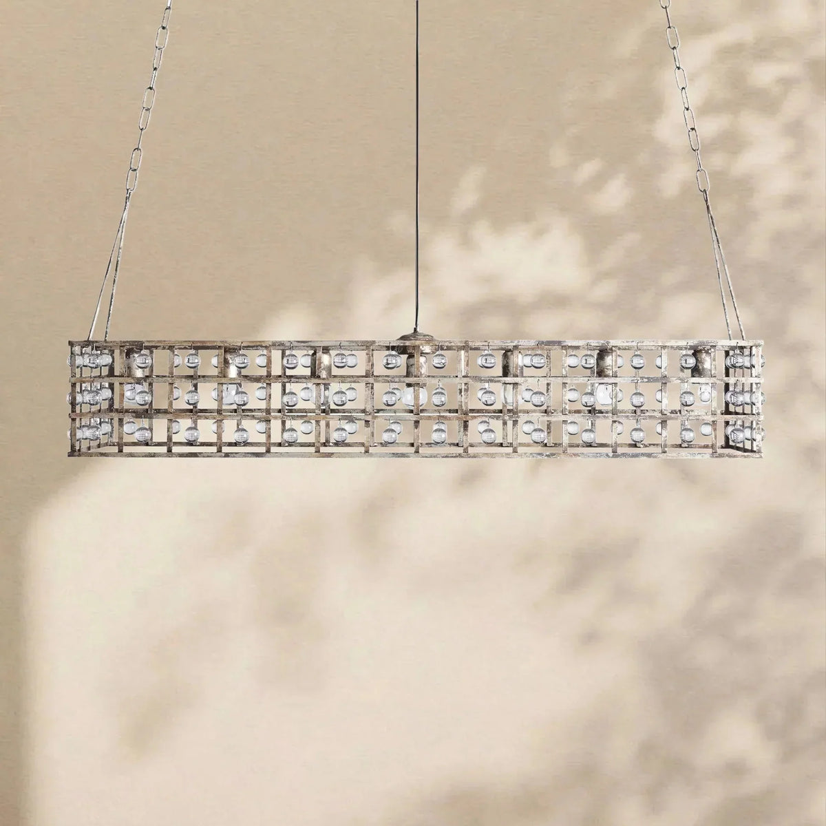 La Cage Rectangular Chandelier - lampmodern
