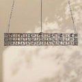 La Cage Rectangular Chandelier - lampmodern