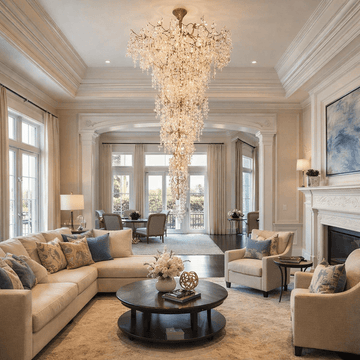 Large Branch Crystal Chandelier - lampmodern