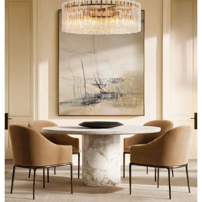 Latracy Round Chandelier 48" - lampmodern