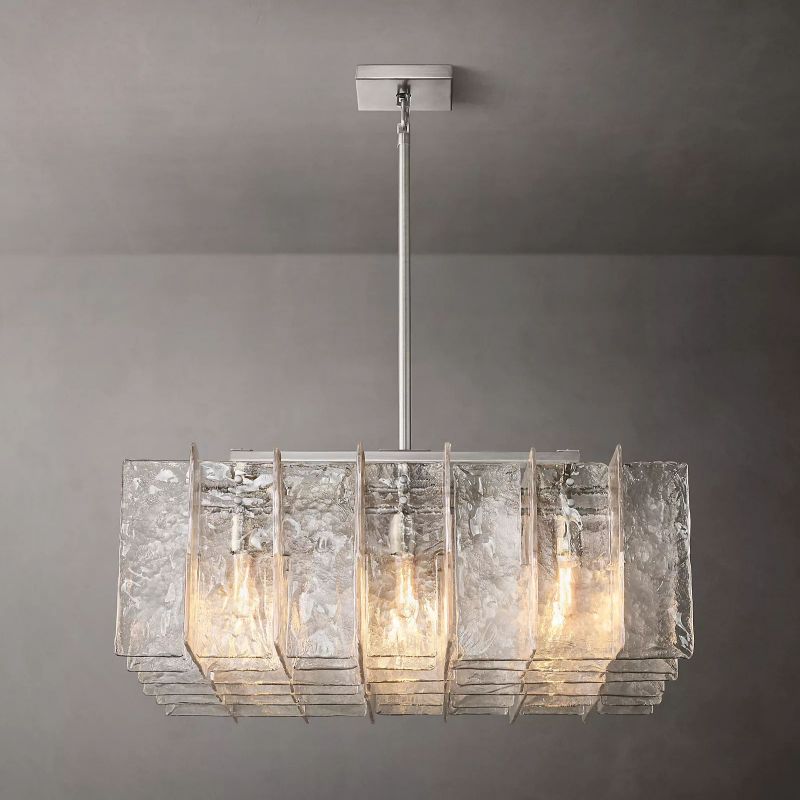 Latracy Square Chandelier 37" - lampmodern