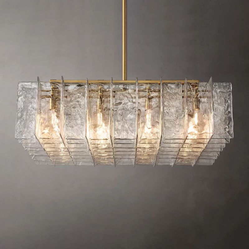 Latracy Square Chandelier 49" - lampmodern