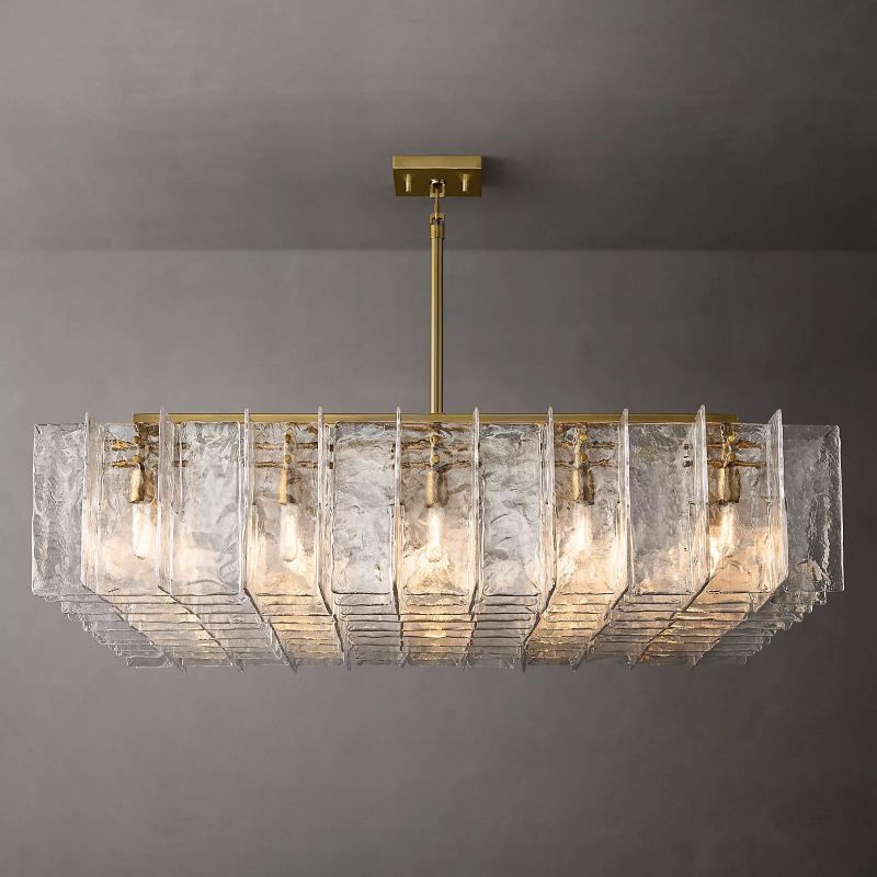 Latracy Square Chandelier 60" - lampmodern