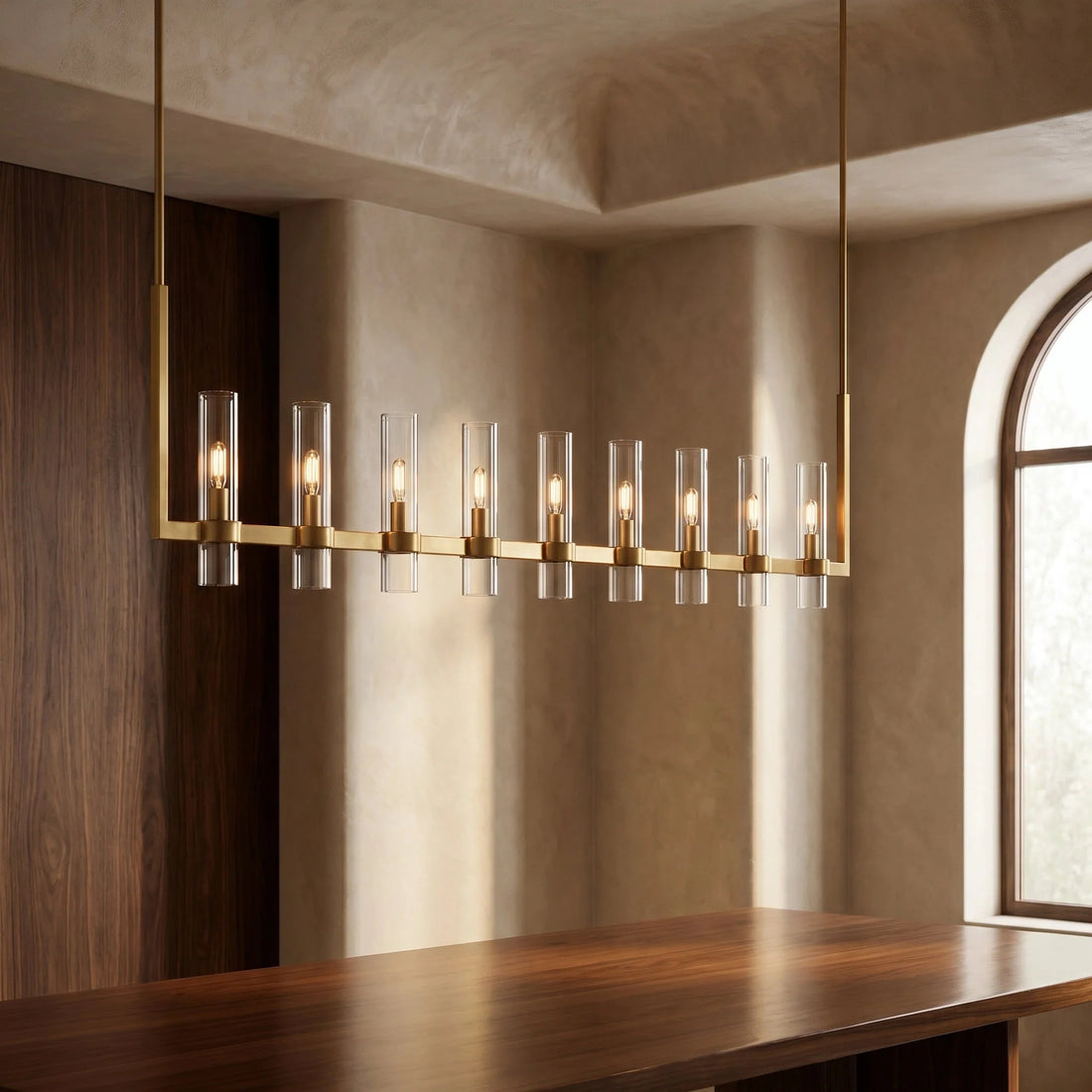 Lavelle Linear Chandelier 73" - lampmodern