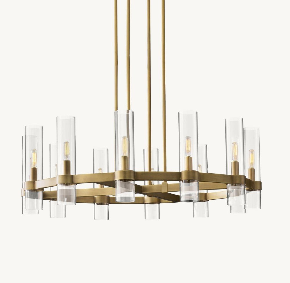Lavelle Round Chandelier 36" - lampmodern