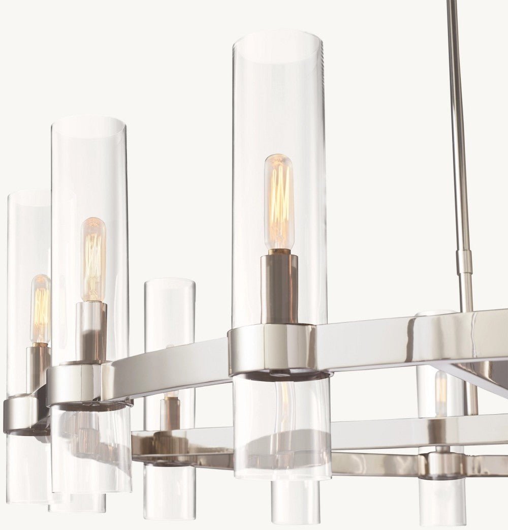 Lavelle Round Chandelier 48" - lampmodern