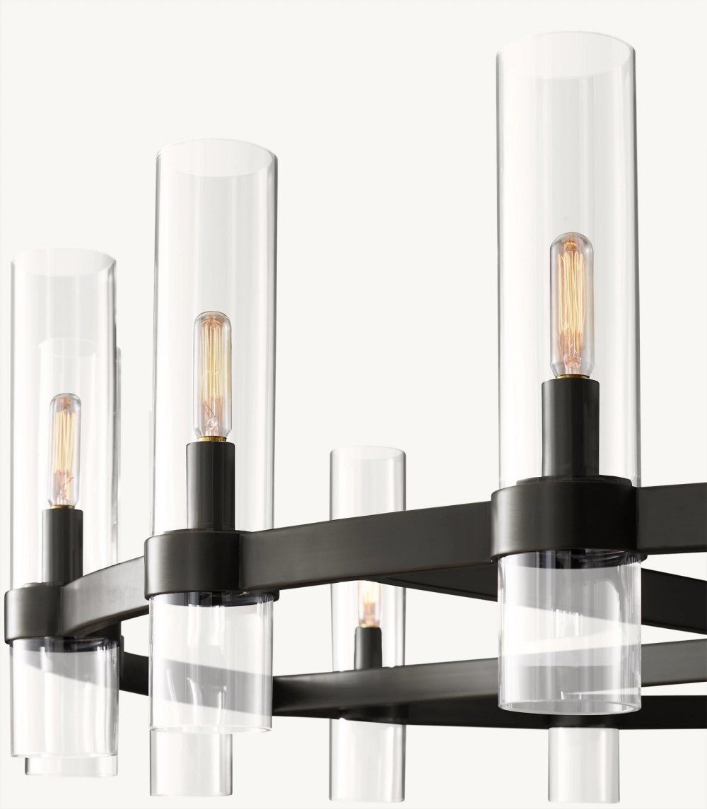 Lavelle Round Chandelier 60" - lampmodern