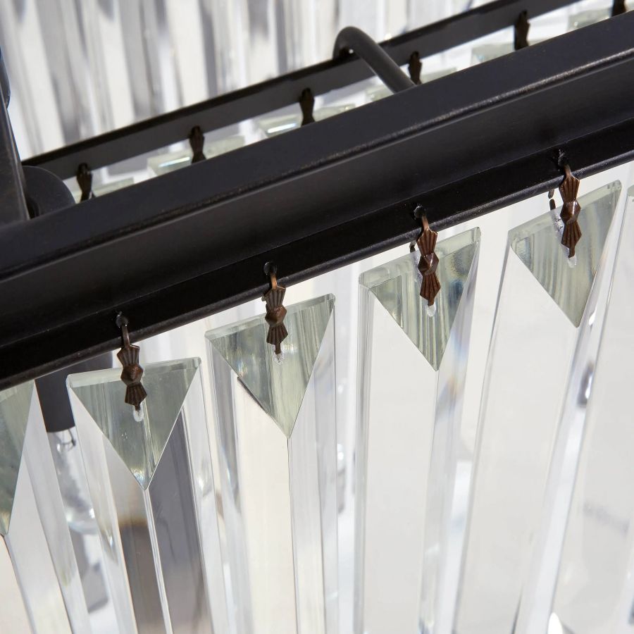 Leyland Tiered Rectangular Chandelier - lampmodern