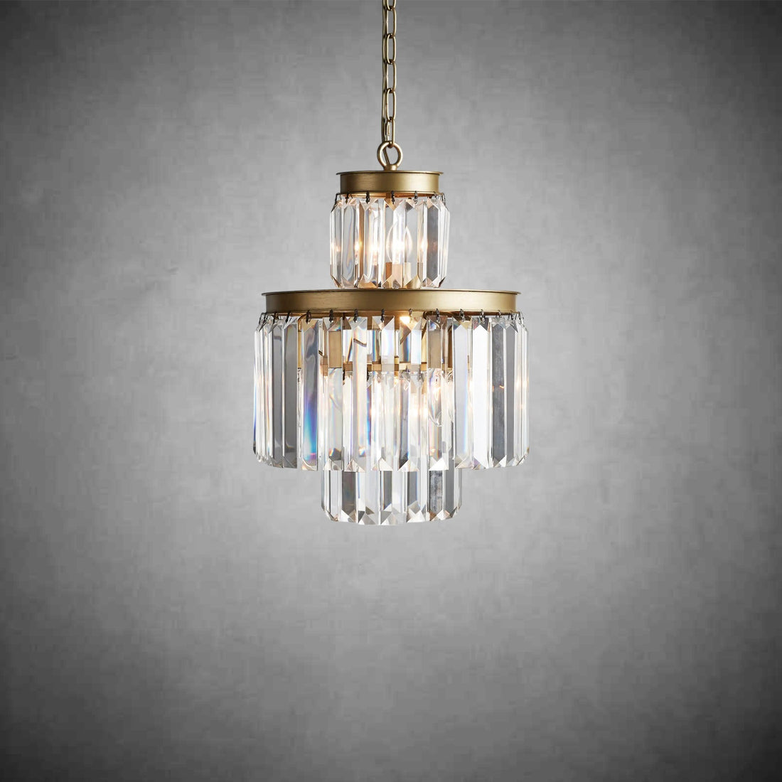 Leyland Tiered Round Chandelier Lighting - lampmodern