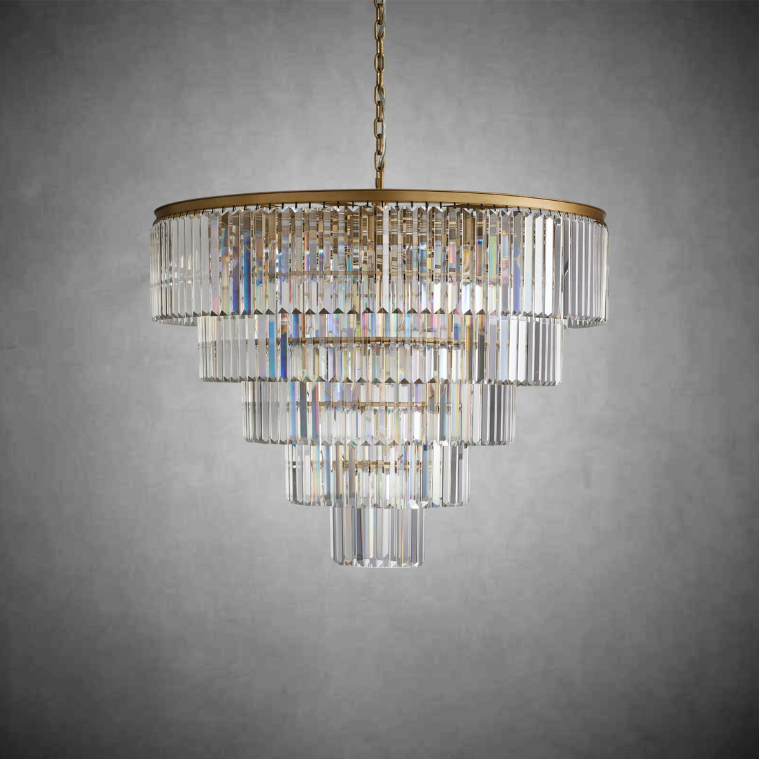Leyland Tiered Round Chandelier - lampmodern