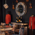 Lito Flush Mount Round Chandelier - lampmodern