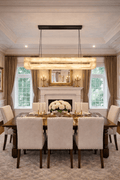 Livage Lueur Rectangular Chandelier - lampmodern