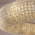 Lucente Modern Crystal Ring Chandelier - lampmodern