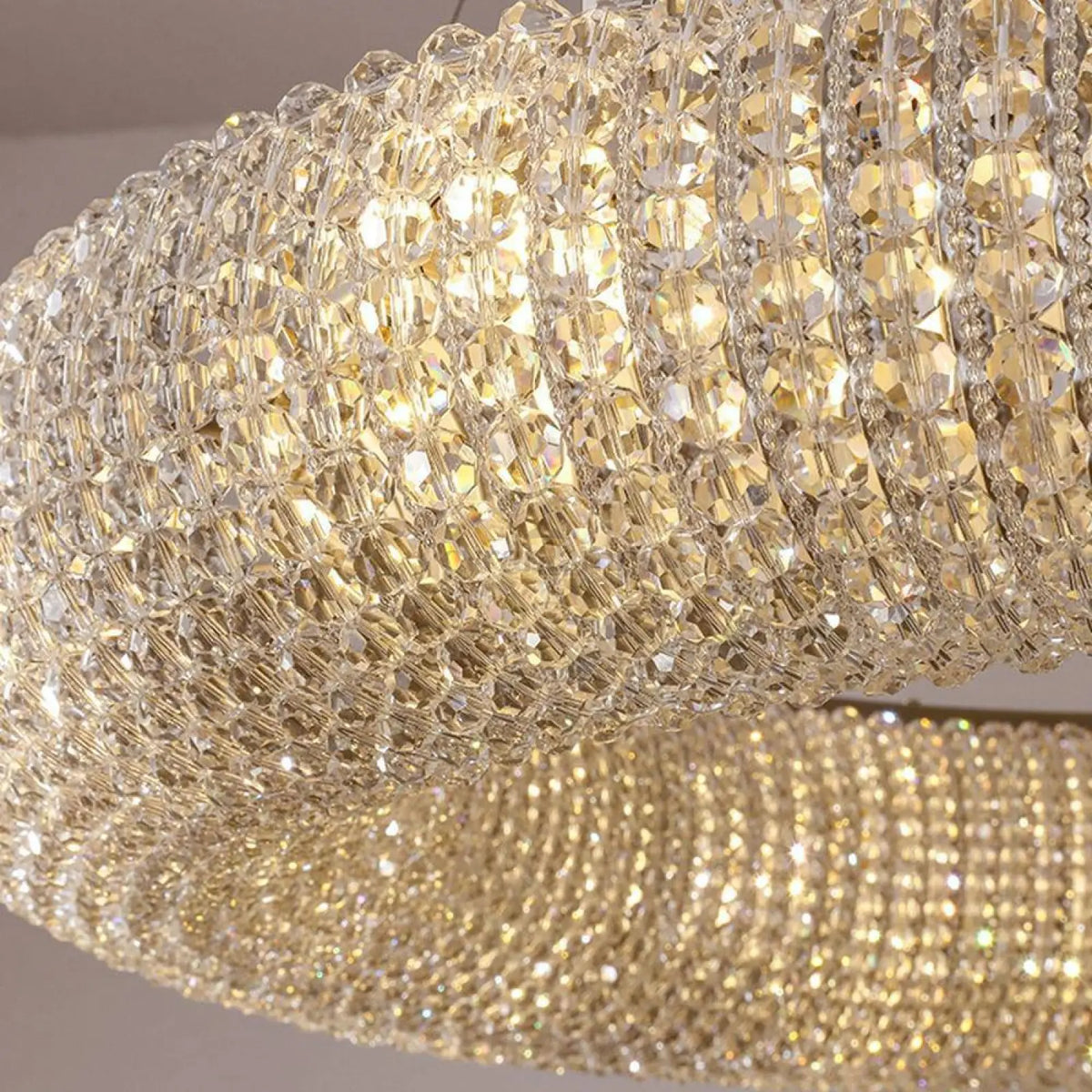 Lucente Modern Crystal Ring Chandelier - lampmodern