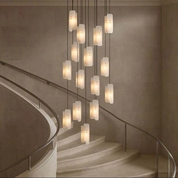 Lunara Marble Chandelier - lampmodern