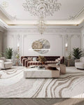 Luxury 5 - Tier Crystal Rods Luxury Gala Chandelier - lampmodern