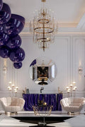 Luxury 5 - Tier Crystal Rods Luxury Gala Chandelier - lampmodern
