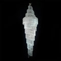 Luxury Spiral Crystal Chandelier for High - ceiling/Foyer/Staircase - D31.5