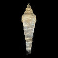 Luxury Spiral Crystal Chandelier for High - ceiling/Foyer/Staircase - D31.5