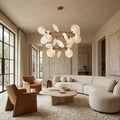 Lyla Floating Disc Chandelier - lampmodern