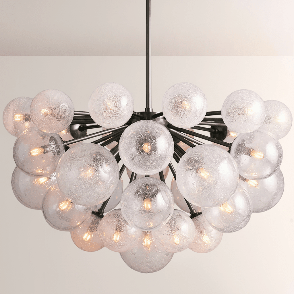 Mandoza Glass Chandelier - lampmodern
