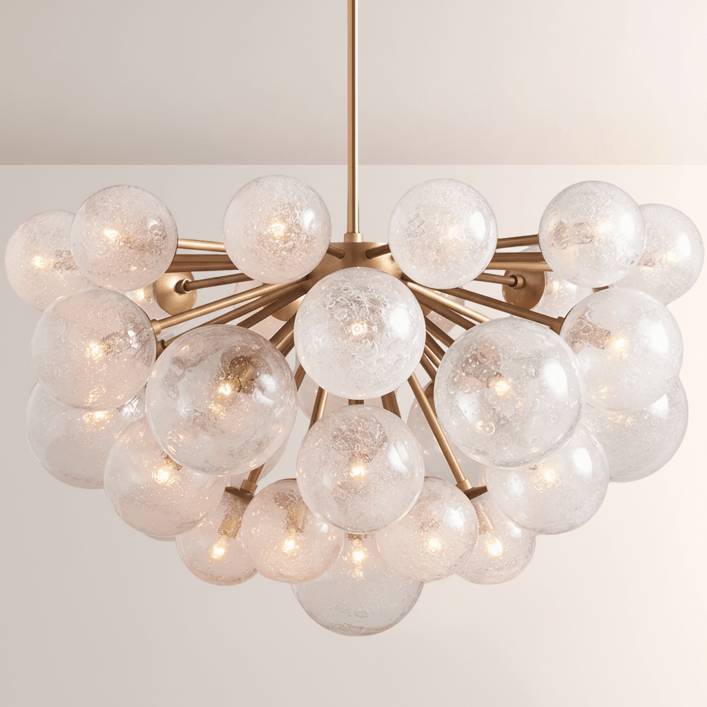 Mandoza Glass Chandelier - lampmodern
