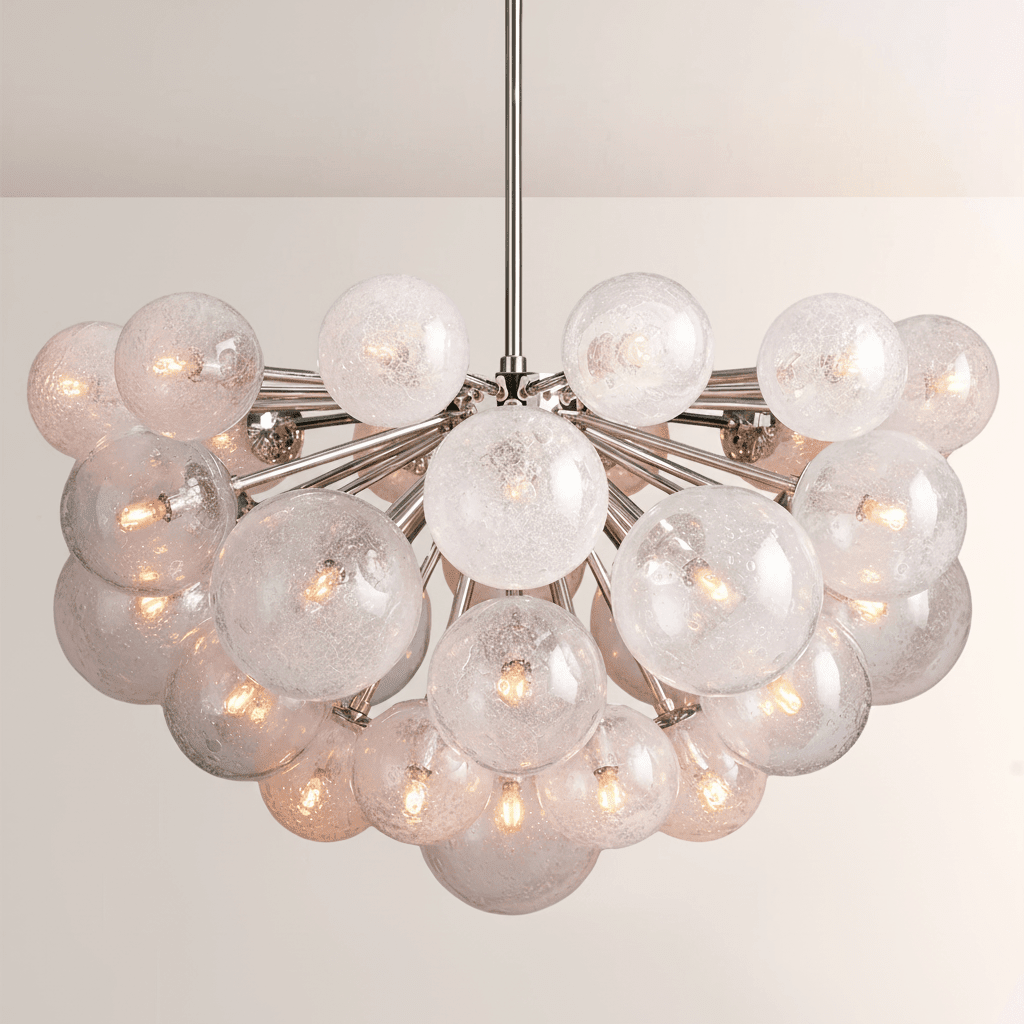 Mandoza Glass Chandelier - lampmodern