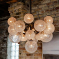 Mandoza Glass Chandelier - lampmodern