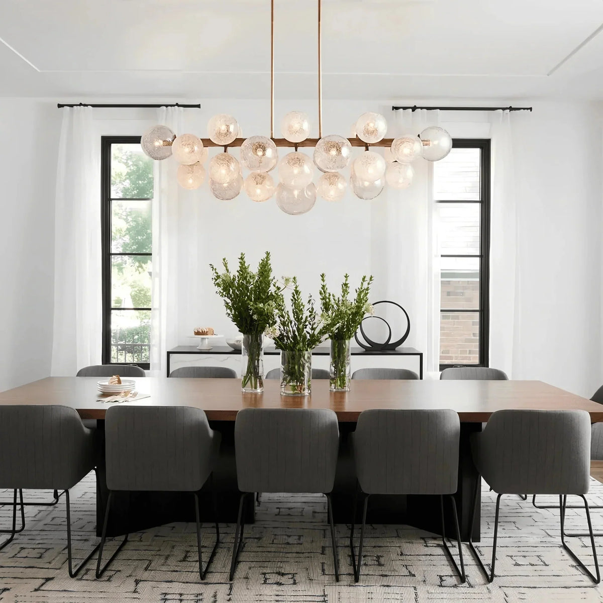 Mandoza Linear Chandelier - lampmodern