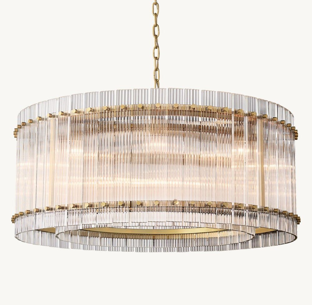 Marquis Round Chandelier 37" - lampmodern