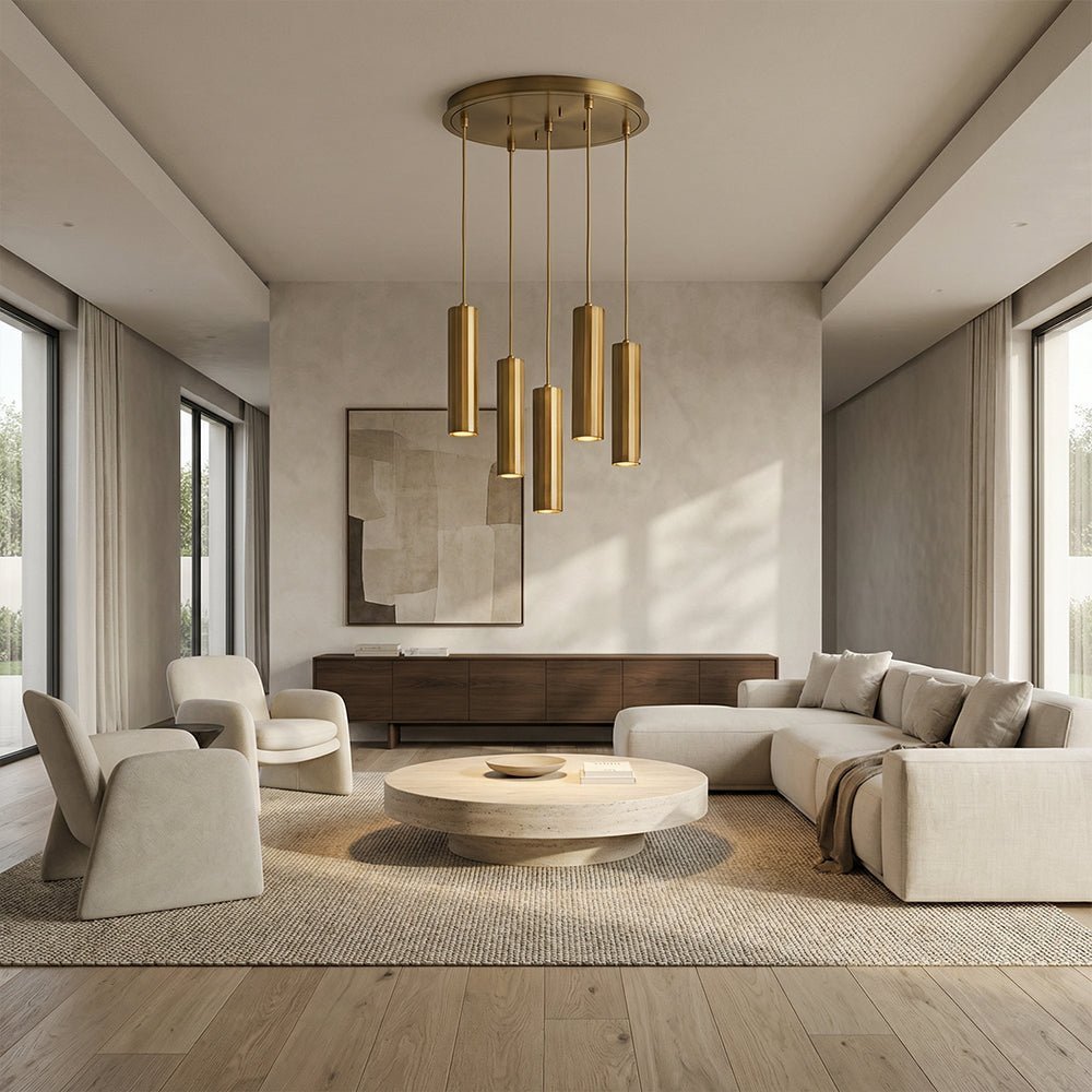 Matthie Metal Chandelier - lampmodern