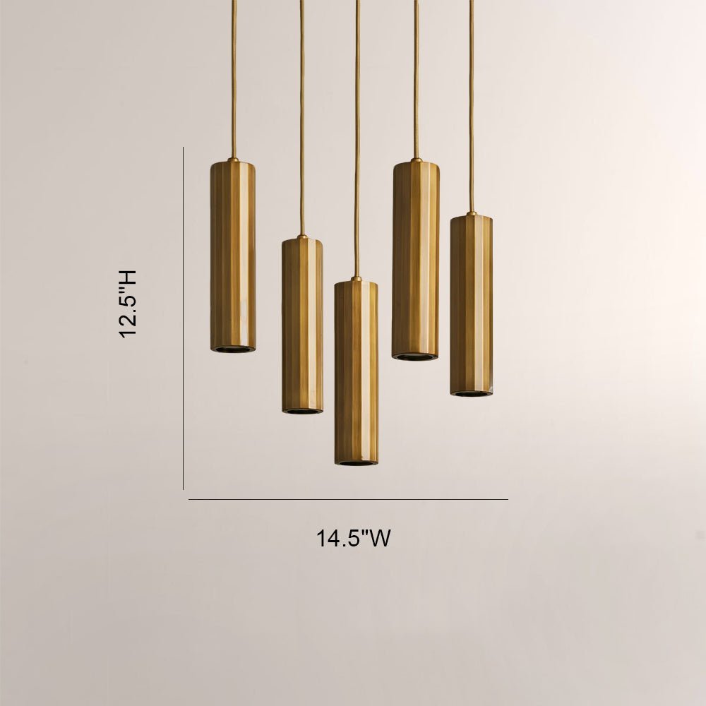 Matthie Metal Chandelier - lampmodern